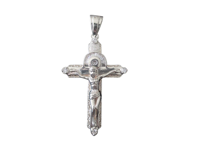 White Gold Plated | Cross Pendants